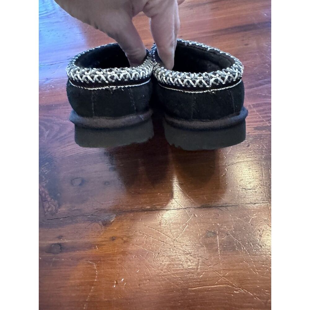 UGG Kids Tasman II Size 11c Little Kid Moccasin Slippers - Black - Picture 4 of 9